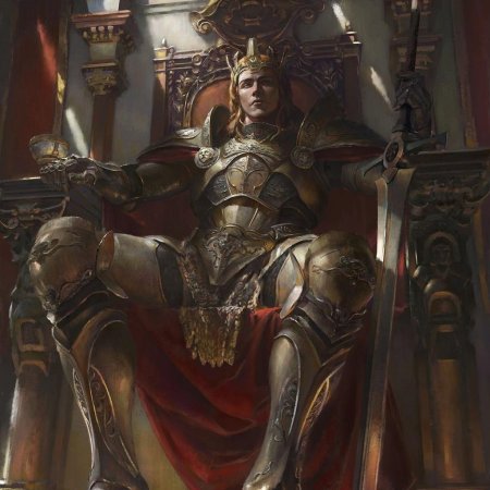 Император вархаммер 40к на троне