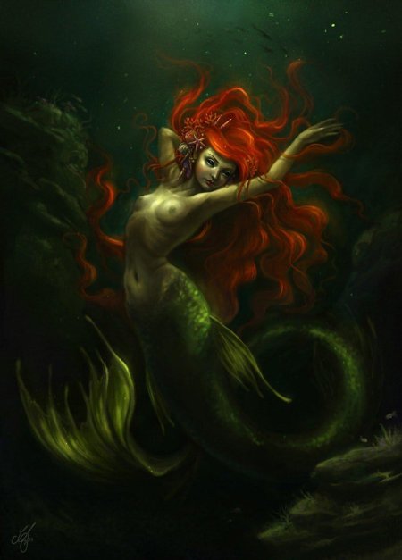 Сирена русалка ариэль