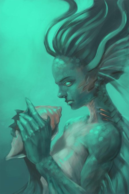 Русалка арт