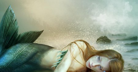 Красивая русалка