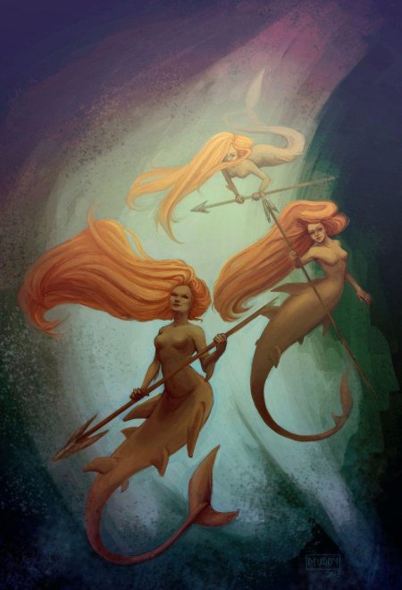 Русалка арт