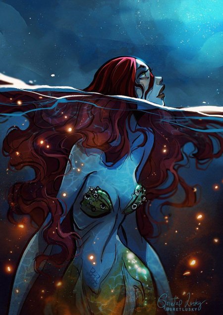 Gretlusky art русалка