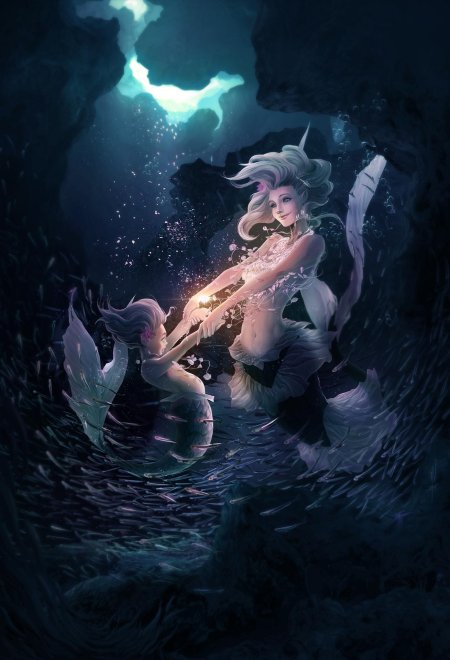 Русалка арт