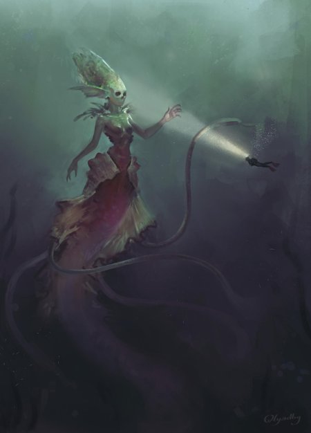 Русалка арт