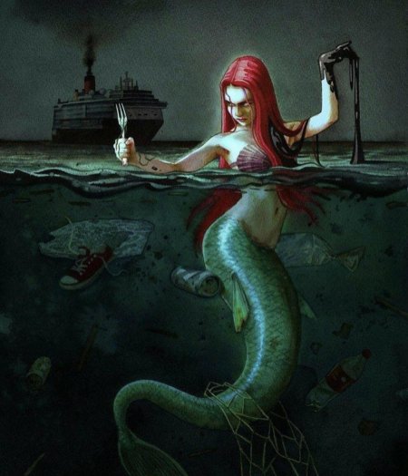 Сирена русалка ариэль