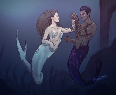 Русалка арт