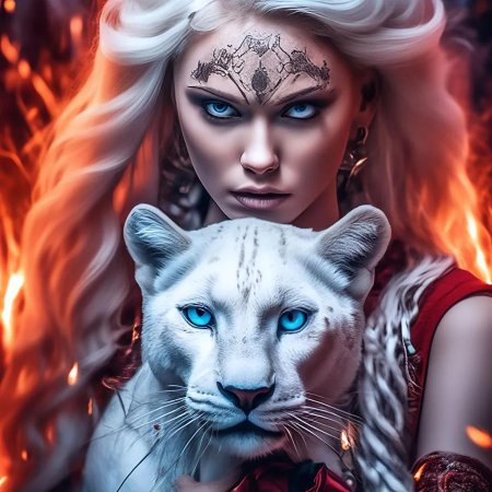 Белая пантера