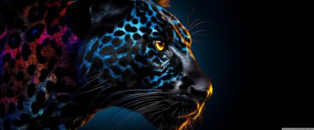 Леопард морда