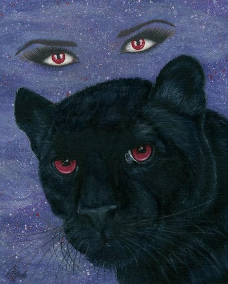 Картина пантера