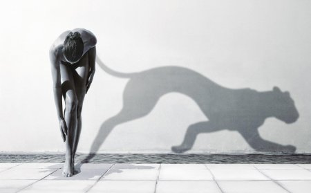 Девушка пантера