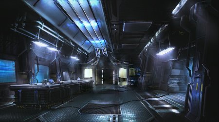 Космический корабль внутри