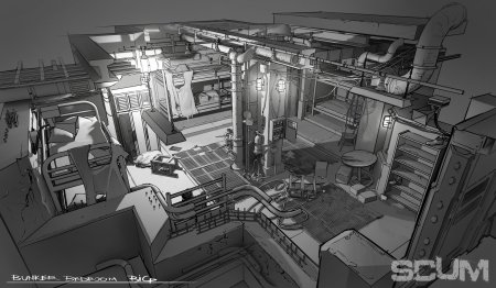 Бункер концепт арт