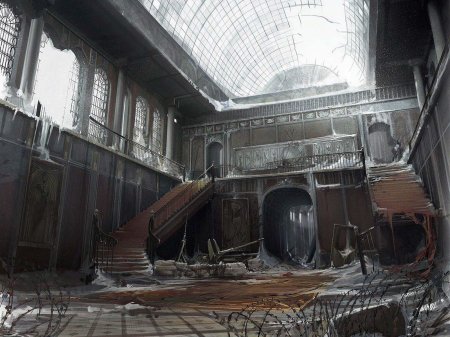 Заброшенный зал