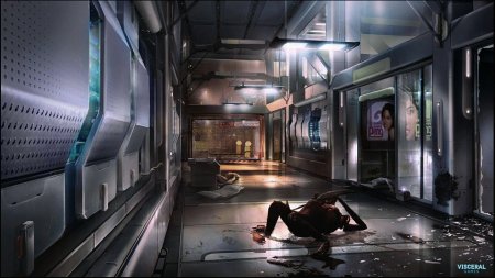 Киберпанк комната