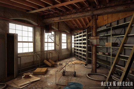 Заброшенное здание