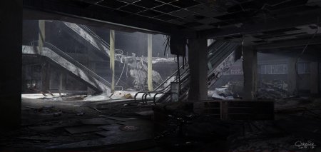 Торговый центр постапокалипсис