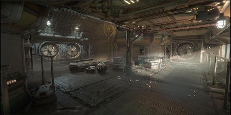 Внутри космического корабля