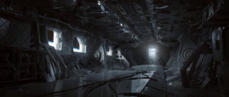 Космический корабль внутри