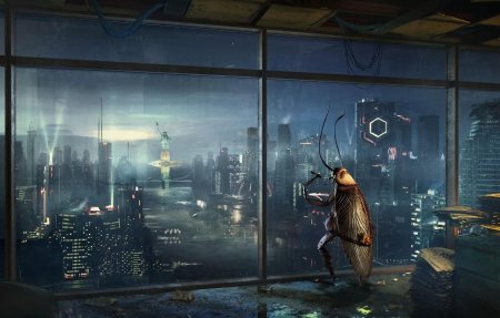 Девушка таракан