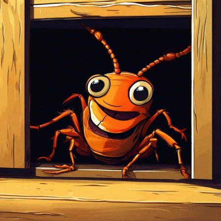 Мультяшные тараканы