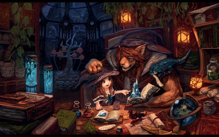 Писательница фэнтези арт