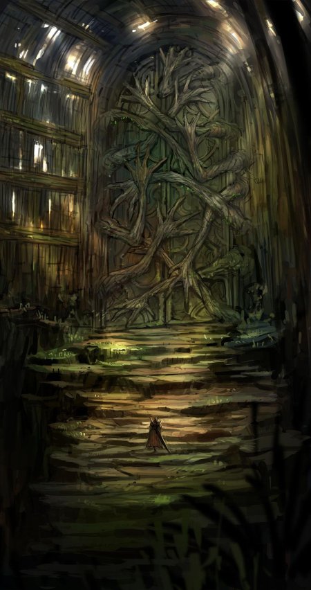 Лес фэнтези