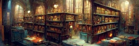 Магическая библиотека