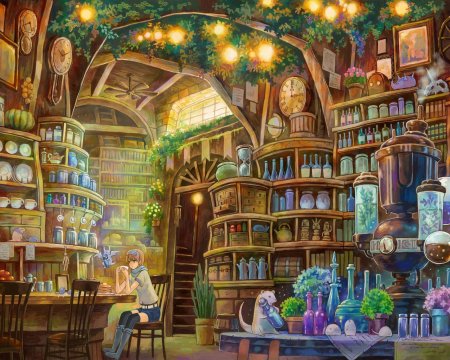 Волшебная библиотека