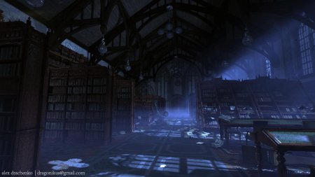 Гарри поттер хогвартс библиотека