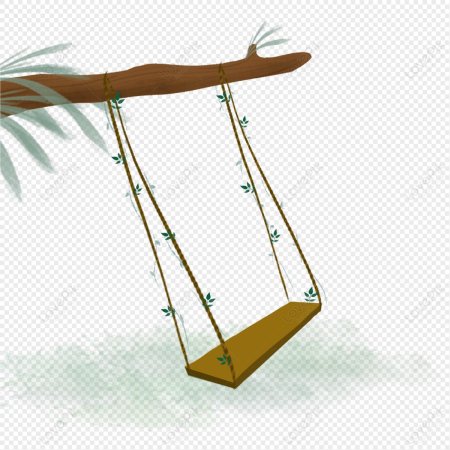 Качели на прозрачном фоне