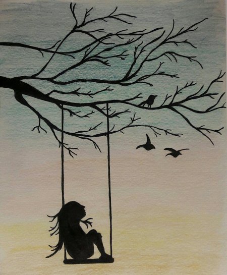 Силуэтная живопись