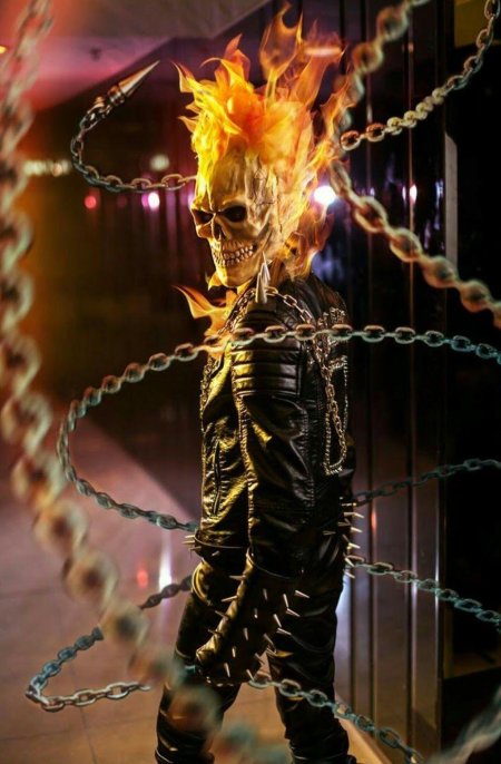 Призрачный гонщик марвел