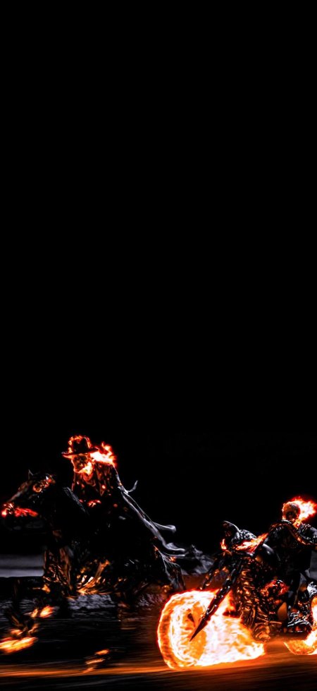 Призрачный гонщик мотоцикл