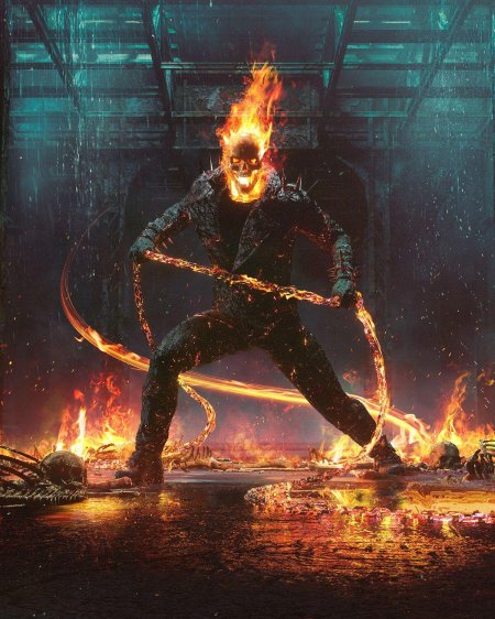 Призрачный гонщик марвел