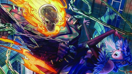 Призрачный гонщик marvel vs capcom