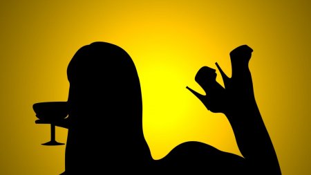 Силуэт девушек