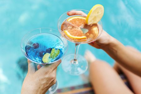 Коктейль голубая лагуна