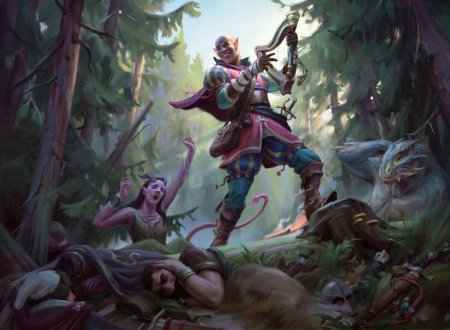 Бард днд арт