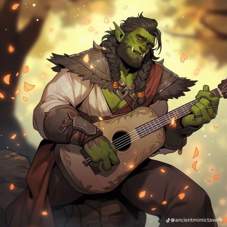 Орк бард днд