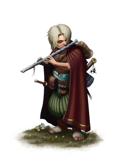 Полурослик бард днд