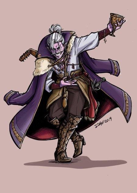 Эльф бард днд