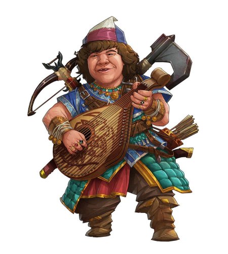 Полурослик днд 5 бард