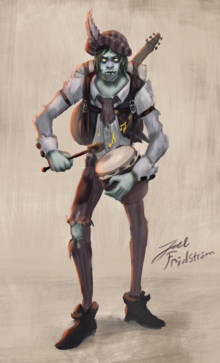 Днд бард нежить