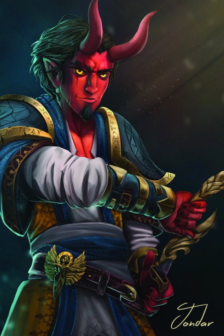 Бард тифлинг