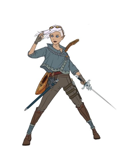 Одежда бард днд