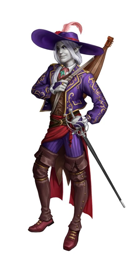 Темный эльф бард днд