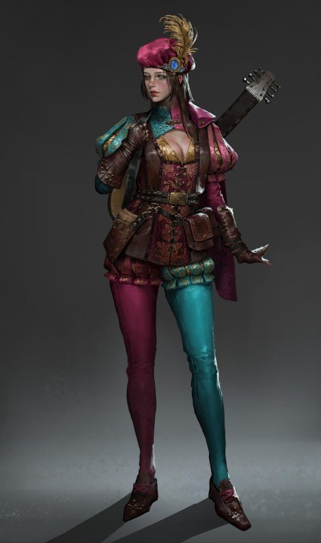 Девушка пират арт