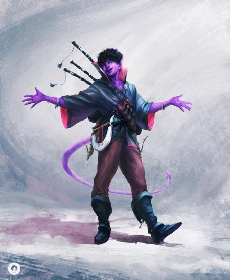 Тифлинг бард днд