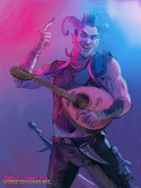 Бард тифлинг