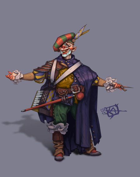 Бард клоун днд